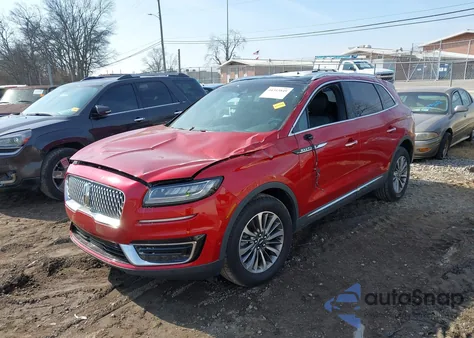 2020 Lincoln Nautilus Reserve z USA, uszkodzony, nr VIN 2LMPJ8K9XLBL08995